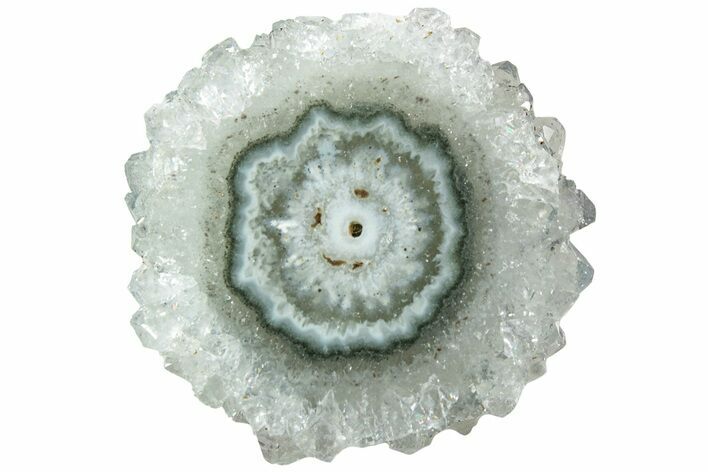 Amethyst Stalactite Slice - Uruguay #188088